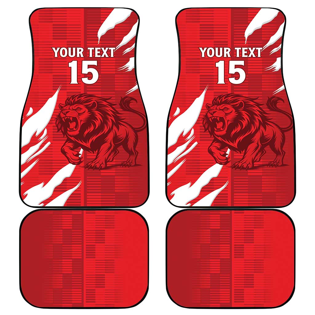 Custom Libya Football Car Mats Forza Libya