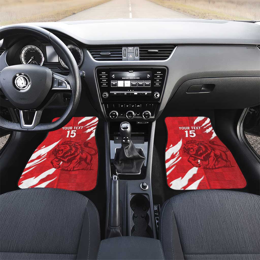 Custom Libya Football Car Mats Forza Libya