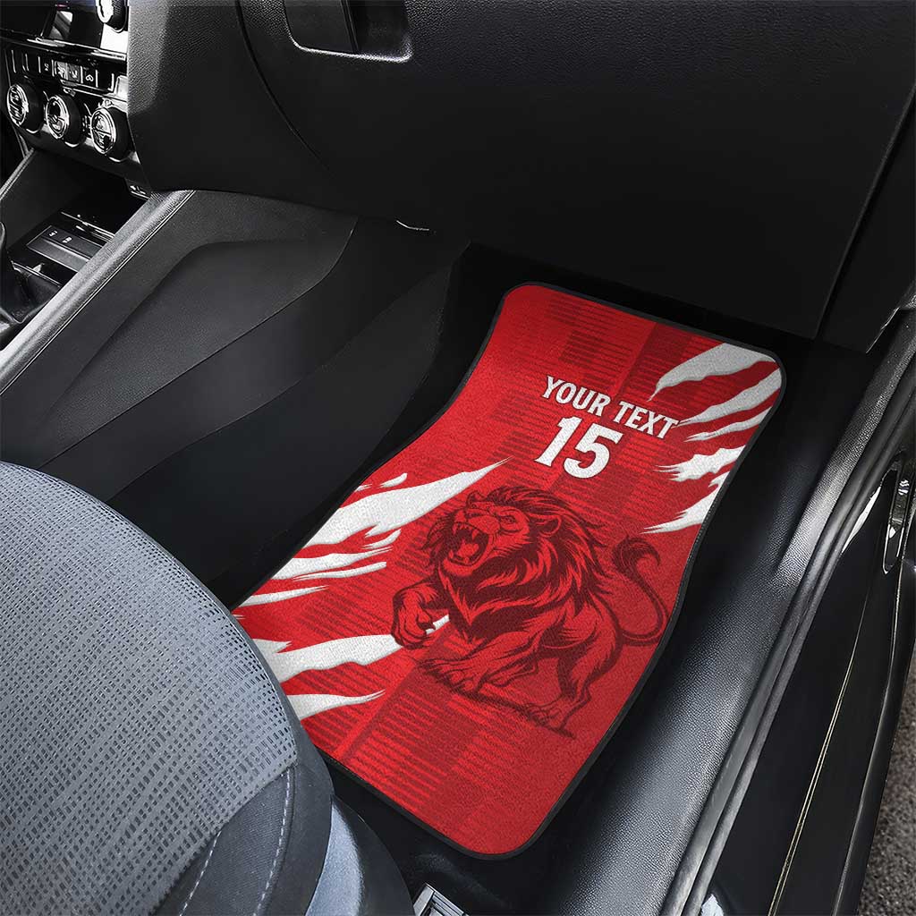 Custom Libya Football Car Mats Forza Libya