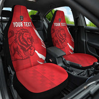 Custom Libya Football Car Seat Cover Forza Libya