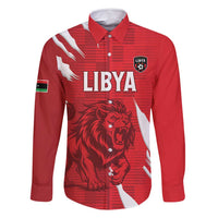 Custom Libya Football Family Matching Mermaid Dress and Hawaiian Shirt Forza Libya