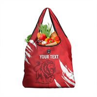 Custom Libya Football Grocery Bag Forza Libya