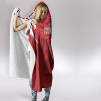 Custom Libya Football Hooded Blanket Forza Libya