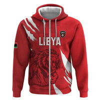 Custom Libya Football Hoodie Forza Libya
