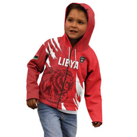 Custom Libya Football Kid Hoodie Forza Libya