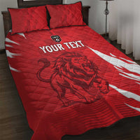Custom Libya Football Quilt Bed Set Forza Libya