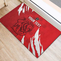 Custom Libya Football Rubber Doormat Forza Libya