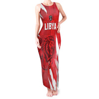 Custom Libya Football Tank Maxi Dress Forza Libya