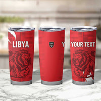 Custom Libya Football Tumbler Cup Forza Libya