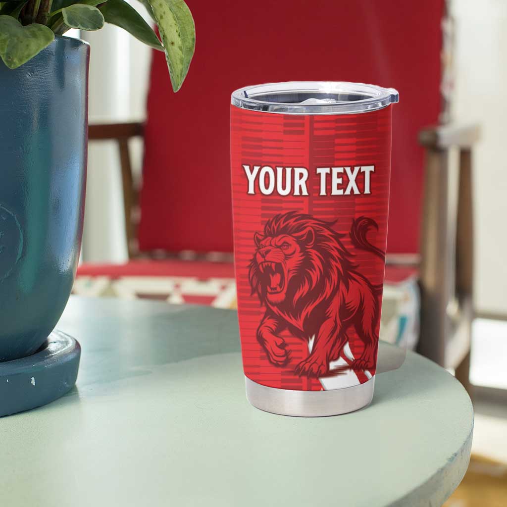 Custom Libya Football Tumbler Cup Forza Libya