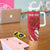 Custom Libya Football Tumbler With Handle Forza Libya