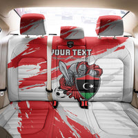 Custom Libya Football Back Car Seat Cover Yalla Fursan Al-Mutawasit