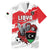 Custom Libya Football Family Matching Long Sleeve Bodycon Dress and Hawaiian Shirt Yalla Fursan Al-Mutawasit