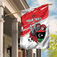 Custom Libya Football Garden Flag Yalla Fursan Al-Mutawasit
