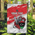 Custom Libya Football Garden Flag Yalla Fursan Al-Mutawasit