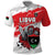 Custom Libya Football Polo Shirt Yalla Fursan Al-Mutawasit