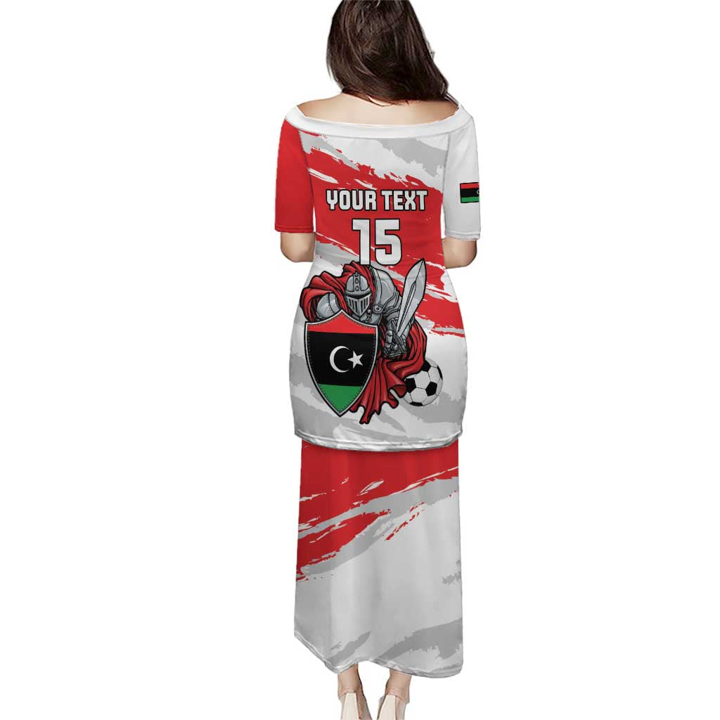 Custom Libya Football Puletasi Yalla Fursan Al-Mutawasit