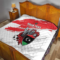 Custom Libya Football Quilt Yalla Fursan Al-Mutawasit