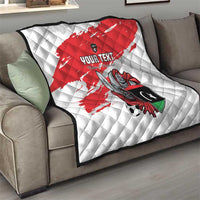 Custom Libya Football Quilt Yalla Fursan Al-Mutawasit