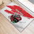 Custom Libya Football Rubber Doormat Yalla Fursan Al-Mutawasit
