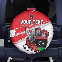 Custom Libya Football Spare Tire Cover Yalla Fursan Al-Mutawasit
