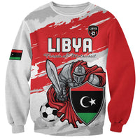 Custom Libya Football Sweatshirt Yalla Fursan Al-Mutawasit