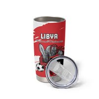 Custom Libya Football Tumbler Cup Yalla Fursan Al-Mutawasit
