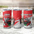 Custom Libya Football Tumbler Cup Yalla Fursan Al-Mutawasit