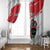 Custom Libya Football Window Curtain Yalla Fursan Al-Mutawasit