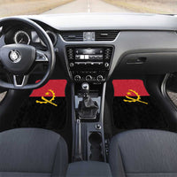 Angola Country Flag Car Mats Virtus Unita Fortior