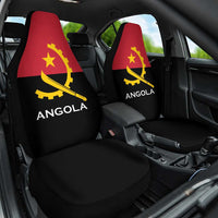 Angola Country Flag Car Seat Cover Virtus Unita Fortior