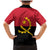 Angola Country Flag Family Matching Mermaid Dress and Hawaiian Shirt Virtus Unita Fortior