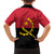 Angola Country Flag Family Matching Summer Maxi Dress and Hawaiian Shirt Virtus Unita Fortior