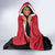 Angola Country Flag Hooded Blanket Virtus Unita Fortior