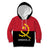 Angola Country Flag Kid Hoodie Virtus Unita Fortior