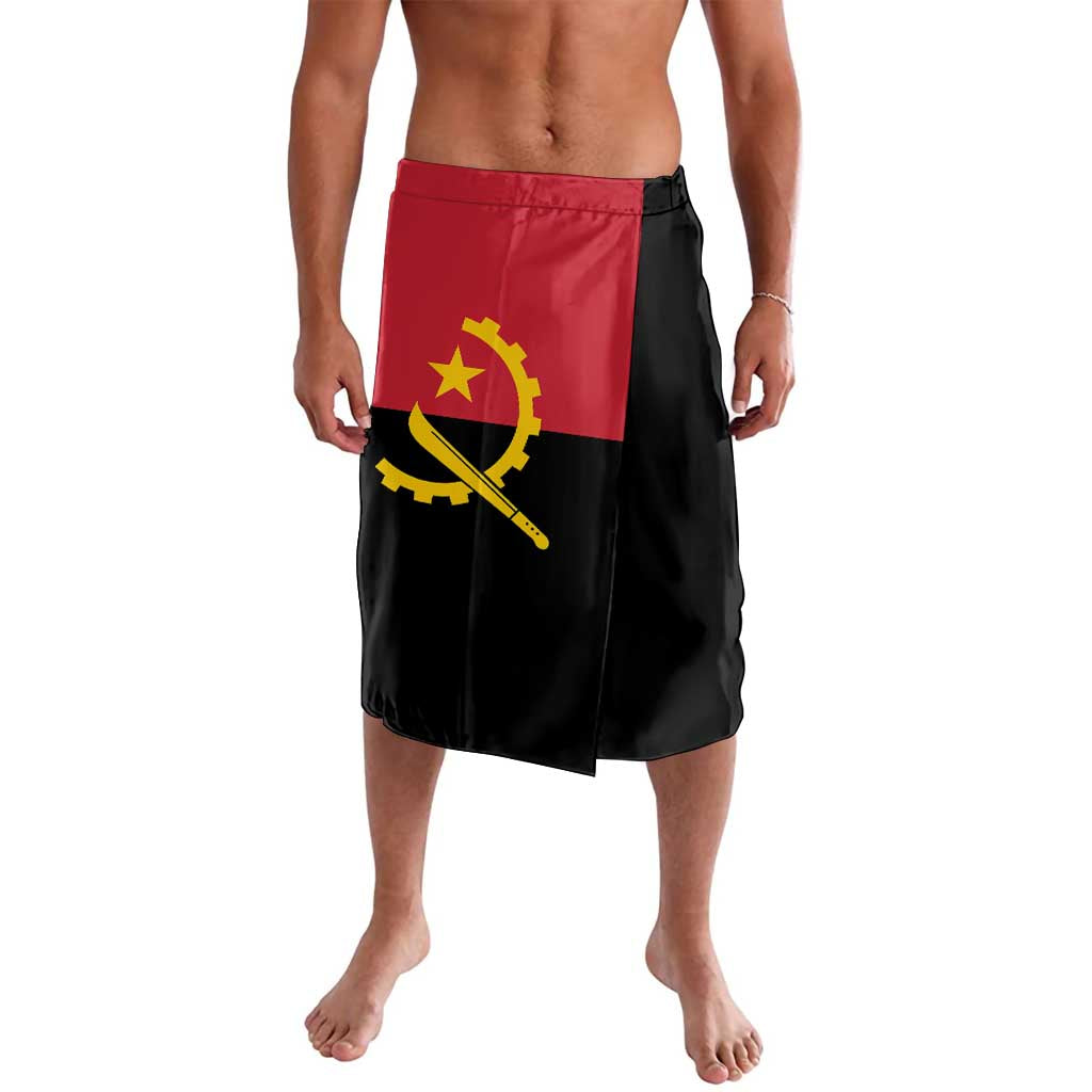 Angola Country Flag Lavalava Virtus Unita Fortior
