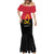 Angola Country Flag Mermaid Dress Virtus Unita Fortior