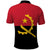 Angola Country Flag Polo Shirt Virtus Unita Fortior