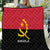 Angola Country Flag Quilt Virtus Unita Fortior