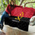 Angola Country Flag Quilt Virtus Unita Fortior