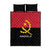 Angola Country Flag Quilt Bed Set Virtus Unita Fortior