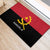 Angola Country Flag Rubber Doormat Virtus Unita Fortior