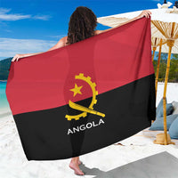 Angola Country Flag Sarong Virtus Unita Fortior