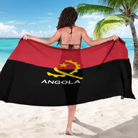 Angola Country Flag Sarong Virtus Unita Fortior