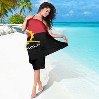 Angola Country Flag Sarong Virtus Unita Fortior