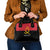 Angola Country Flag Shoulder Handbag Virtus Unita Fortior