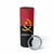 Angola Country Flag Skinny Tumbler Virtus Unita Fortior