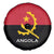 Angola Country Flag Spare Tire Cover Virtus Unita Fortior