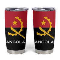 Angola Country Flag Tumbler Cup Virtus Unita Fortior