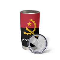 Angola Country Flag Tumbler Cup Virtus Unita Fortior